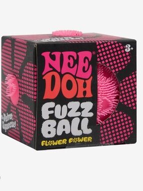Pink Fuzz Ball - Flower Power Sensory Toy